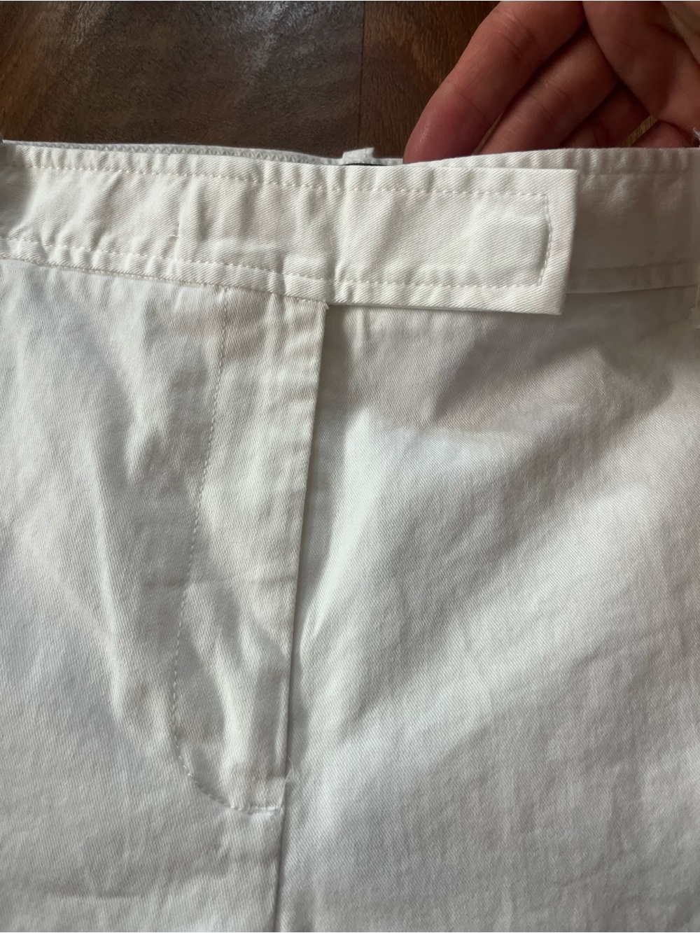 New Talbots White Chino Pants - Picture 2 of 12